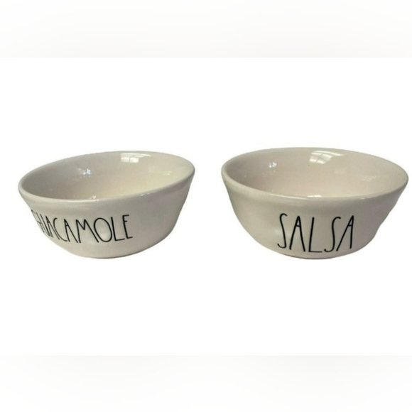 Rae Dunn Salsa & Guacamole Bowl Set - Picture 1 of 6
